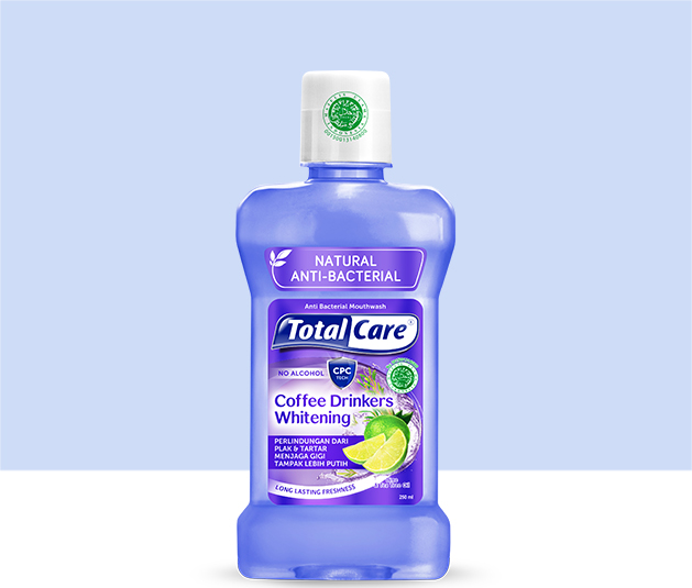 Total Care Mouthwash Coffee Drinkers Whitening